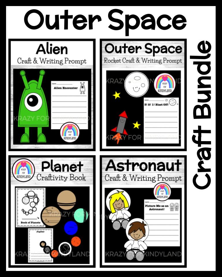 Outer Space Writing Activities with Picture Prompts Journal